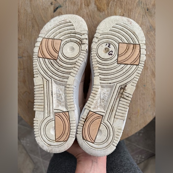 NIKE Air Force 1 Pixel Particle Dusty Pink Women’s Shoes Size 8.5 - Picture 9 of 9